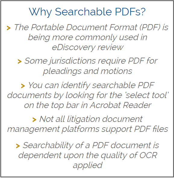 WhySearchablePDF