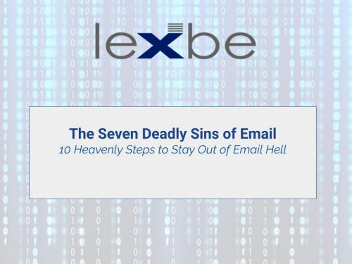 The Seven Deadly Sins of Email